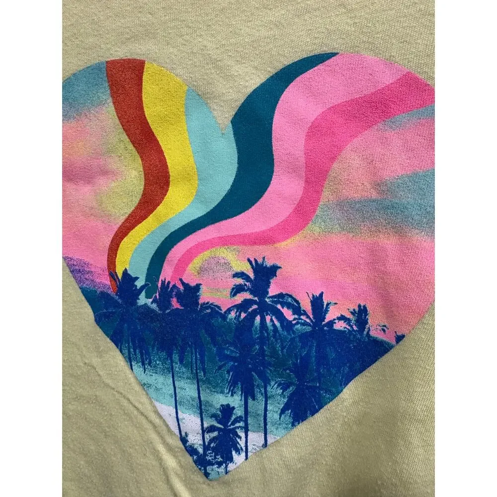 5/$15 Yellow Graphic SS - Old Navy - S (6-7)